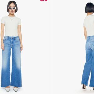 MOTHER Lil Roller Fray Size 28 Brand New Never Worn Retail $258